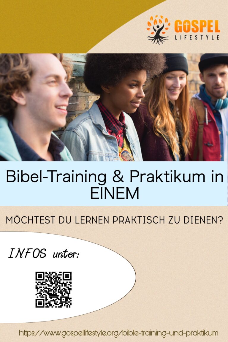 Mehr über den Artikel erfahren Bible-Training und Praktikum